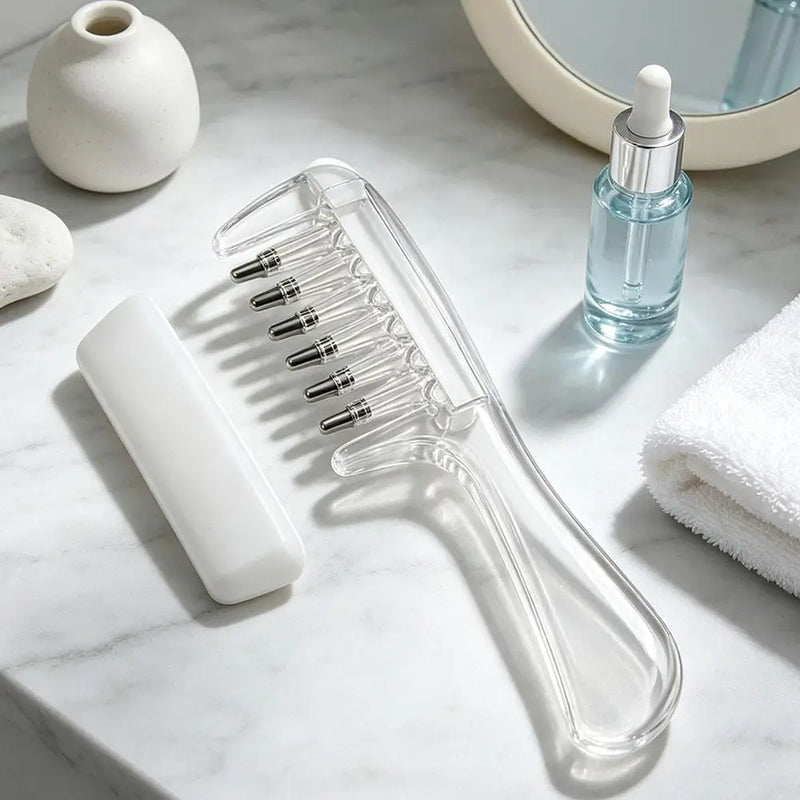 2-in-1 Hair Oil Applicator & Scalp Massaging Comb