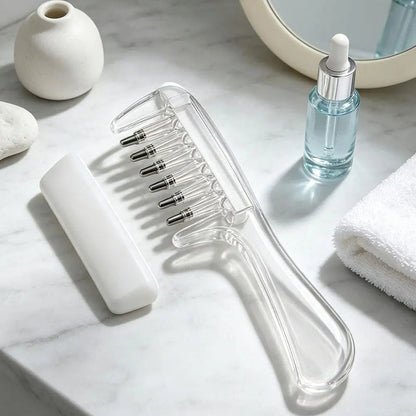 2-in-1 Hair Oil Applicator & Scalp Massaging Comb